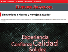 Tablet Screenshot of hyhsalvador.com.ar